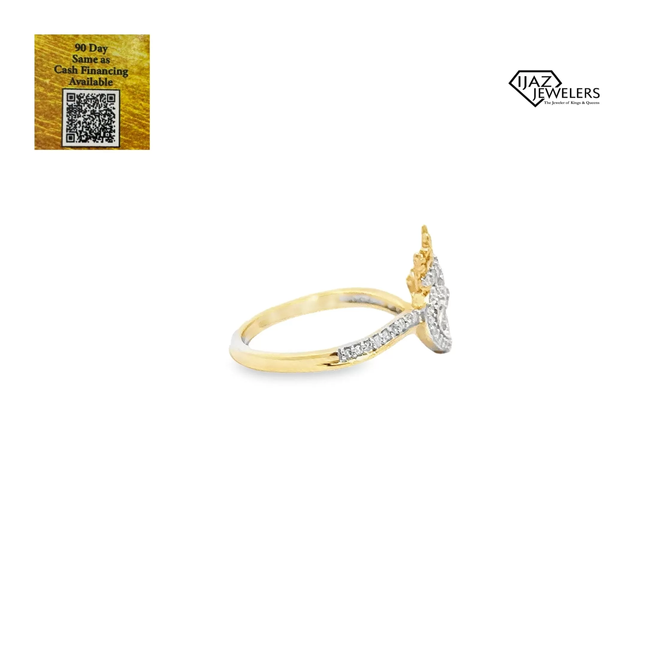 10K Gold 0.10 CTW Diamond Ring