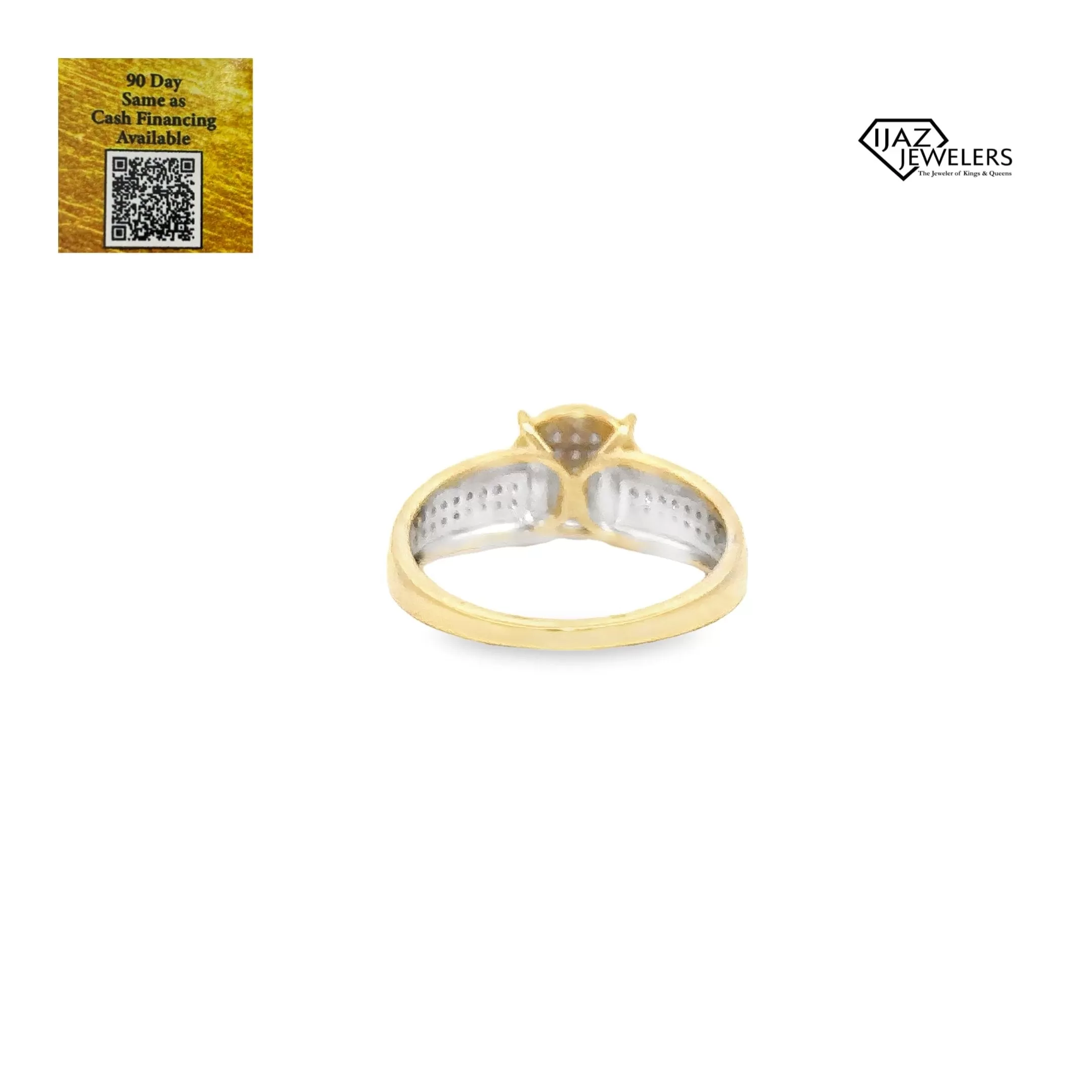 10K gold 0.15 CTW Diamond Ring