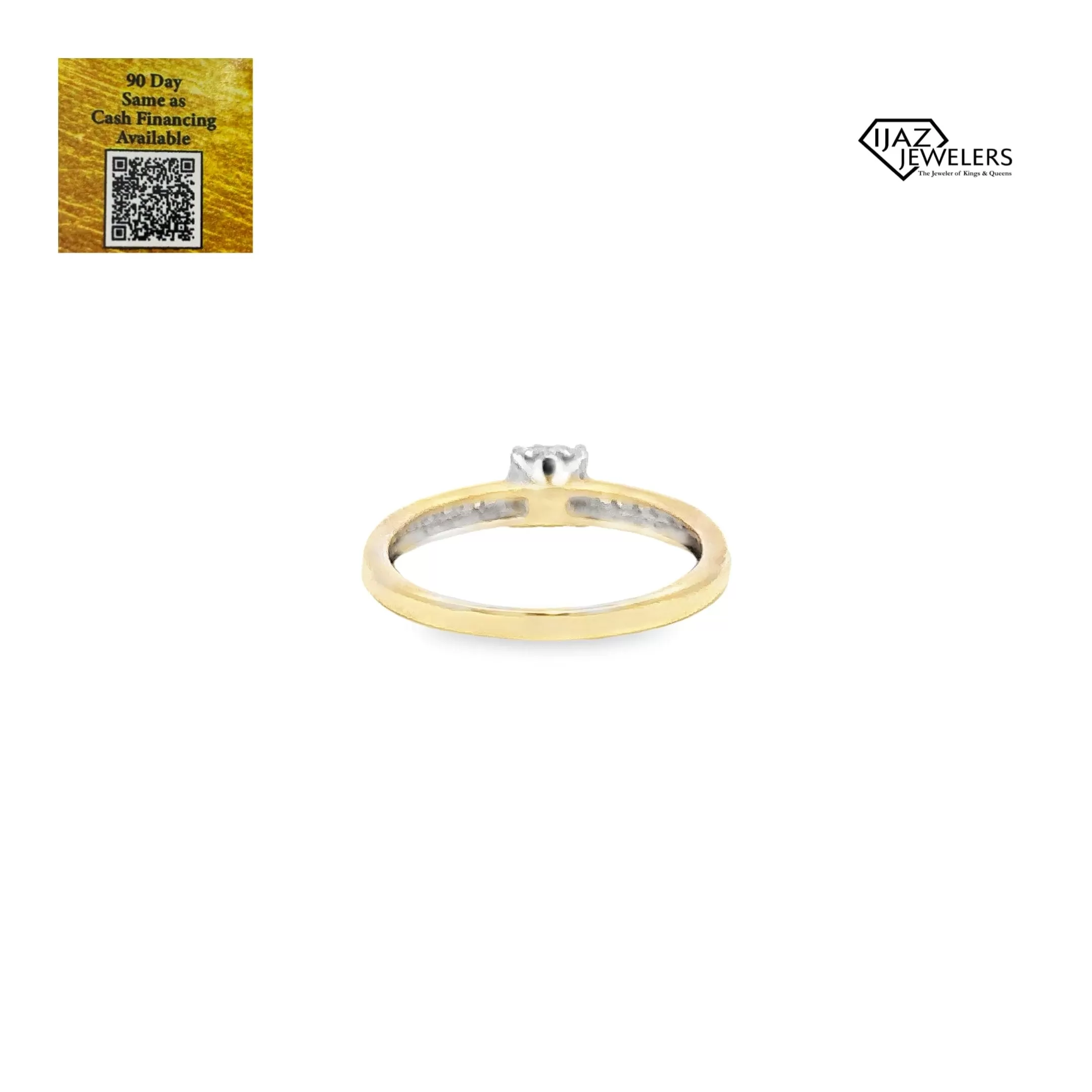 10K Gold 0.18 CTW Diamond Ladies Ring