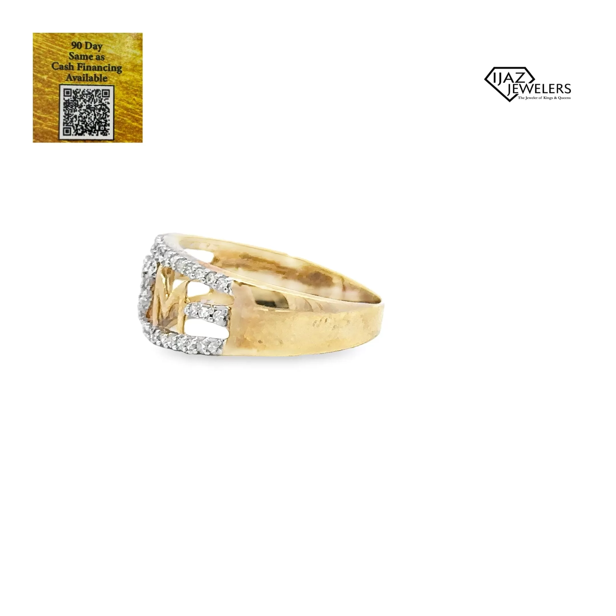 10K Gold 0.25 CTW Diamond MOM Ring