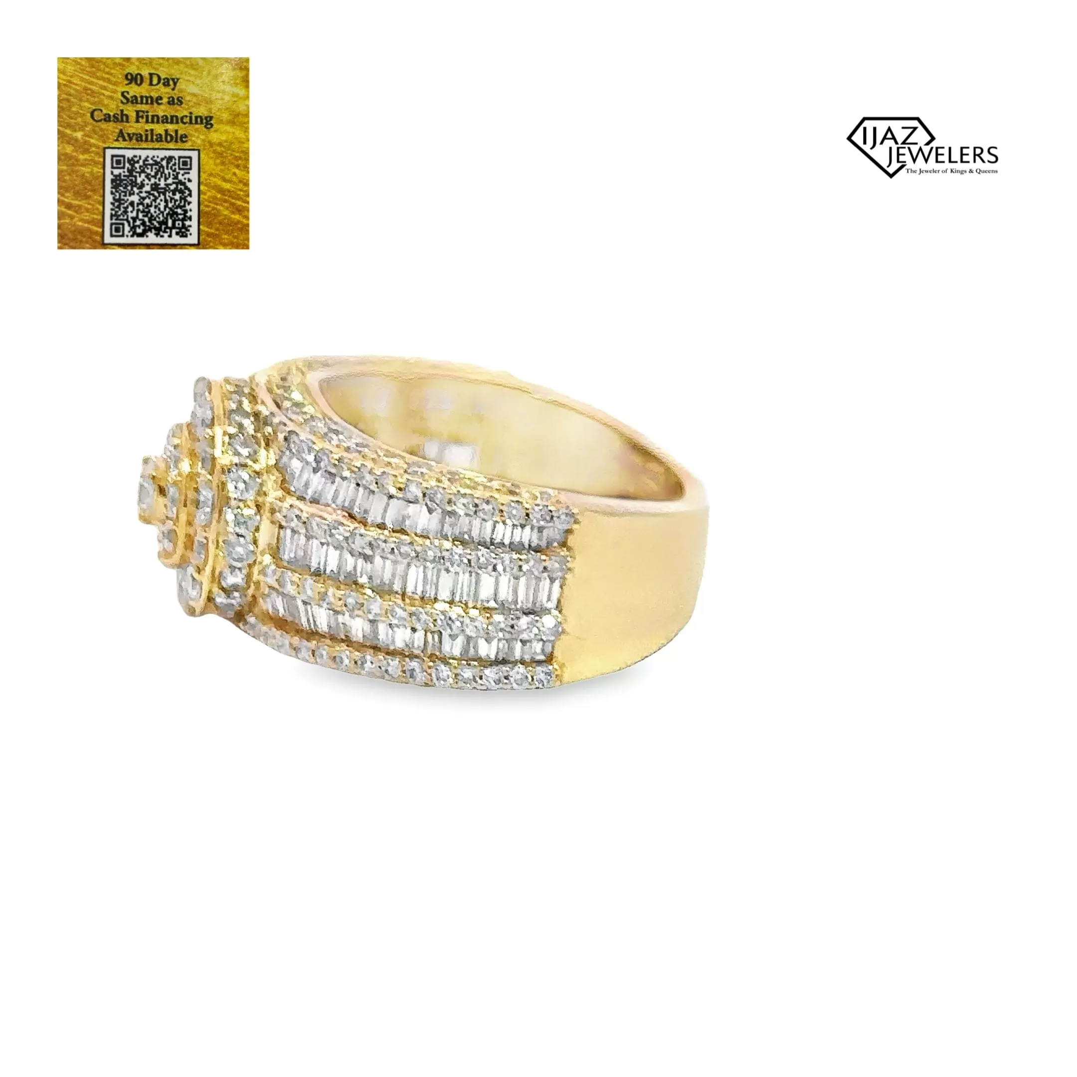 10K Gold 2.90 CTW Diamond Ladies Ring