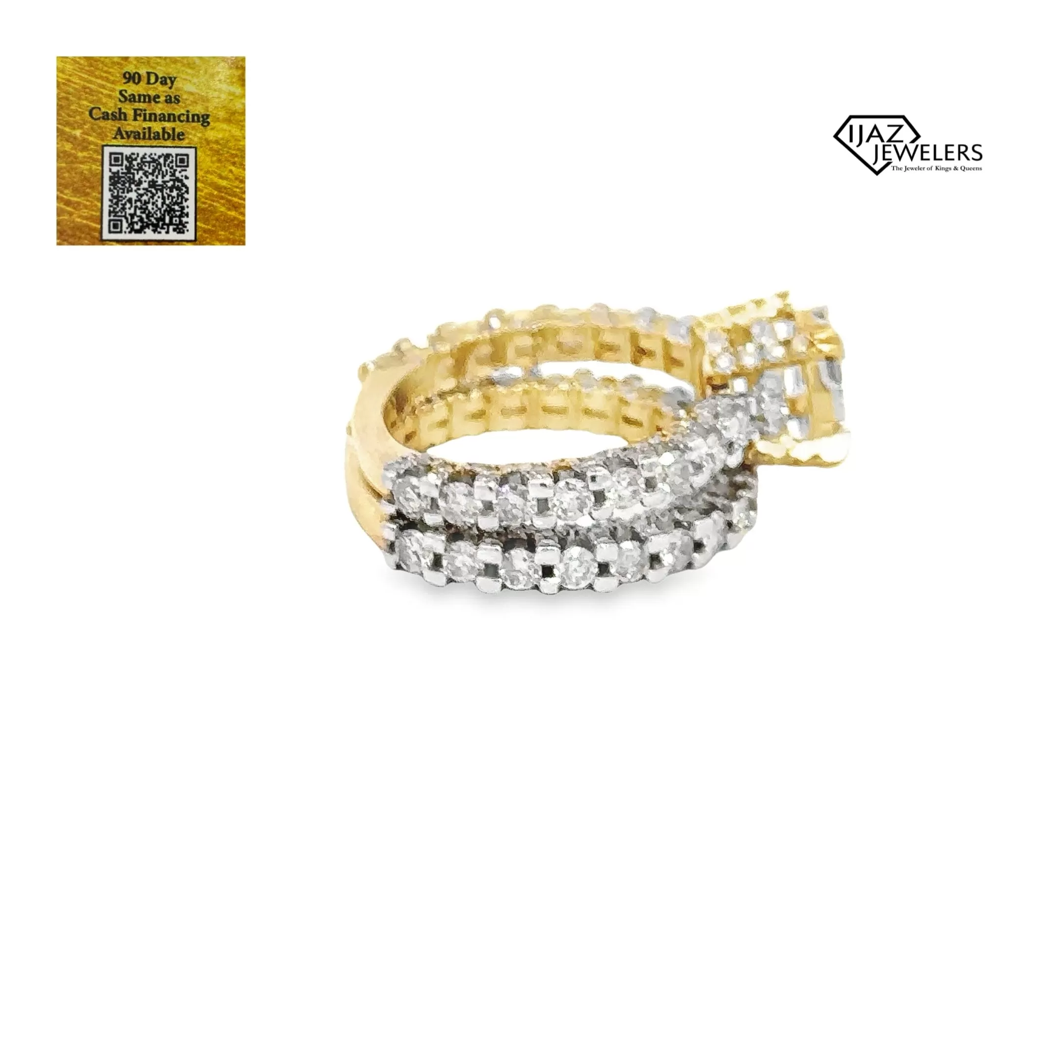 10K Gold 3.15 CTW Diamond Ladies Engagement Set