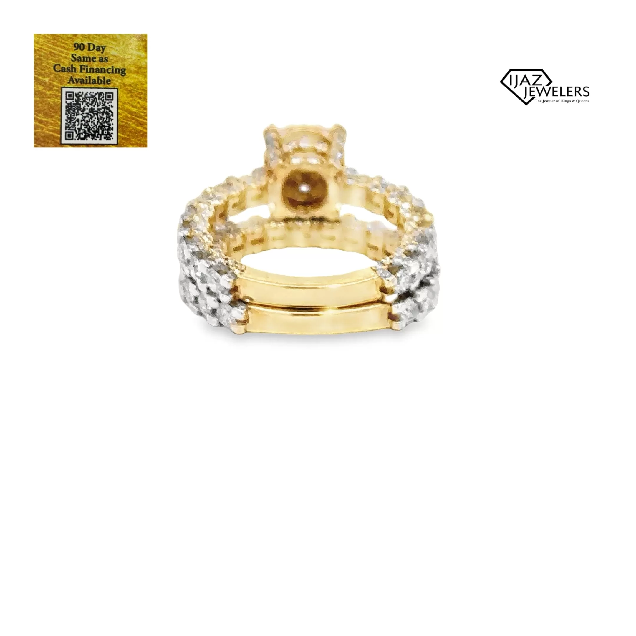 10K Gold 3.15 CTW Diamond Ladies Engagement Set