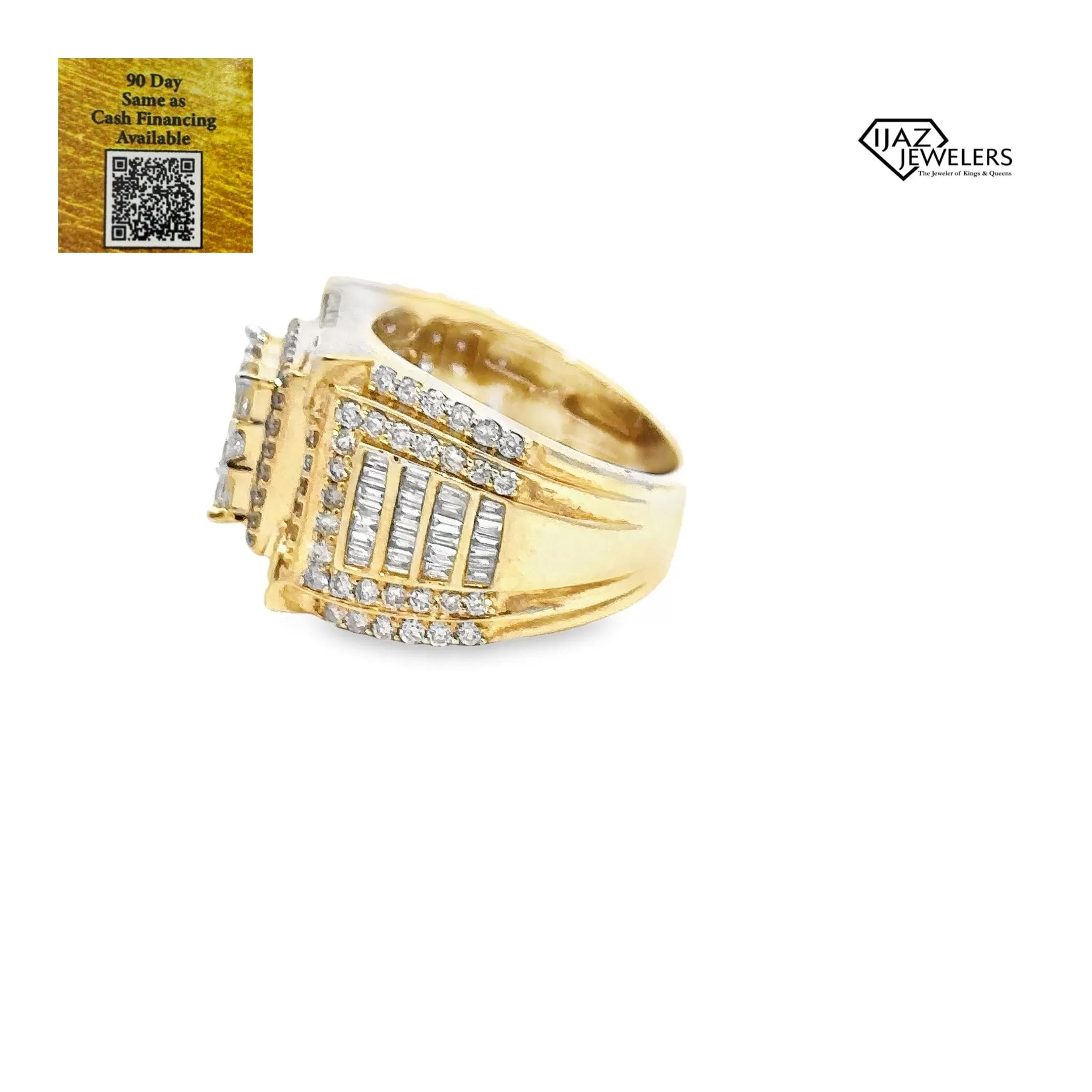 10K Gold 3.85 CTW Diamond Ring