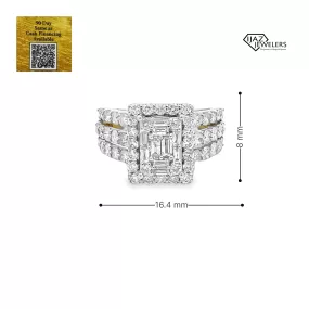 14K Gold 2.10 CTW Diamond Ladies Ring