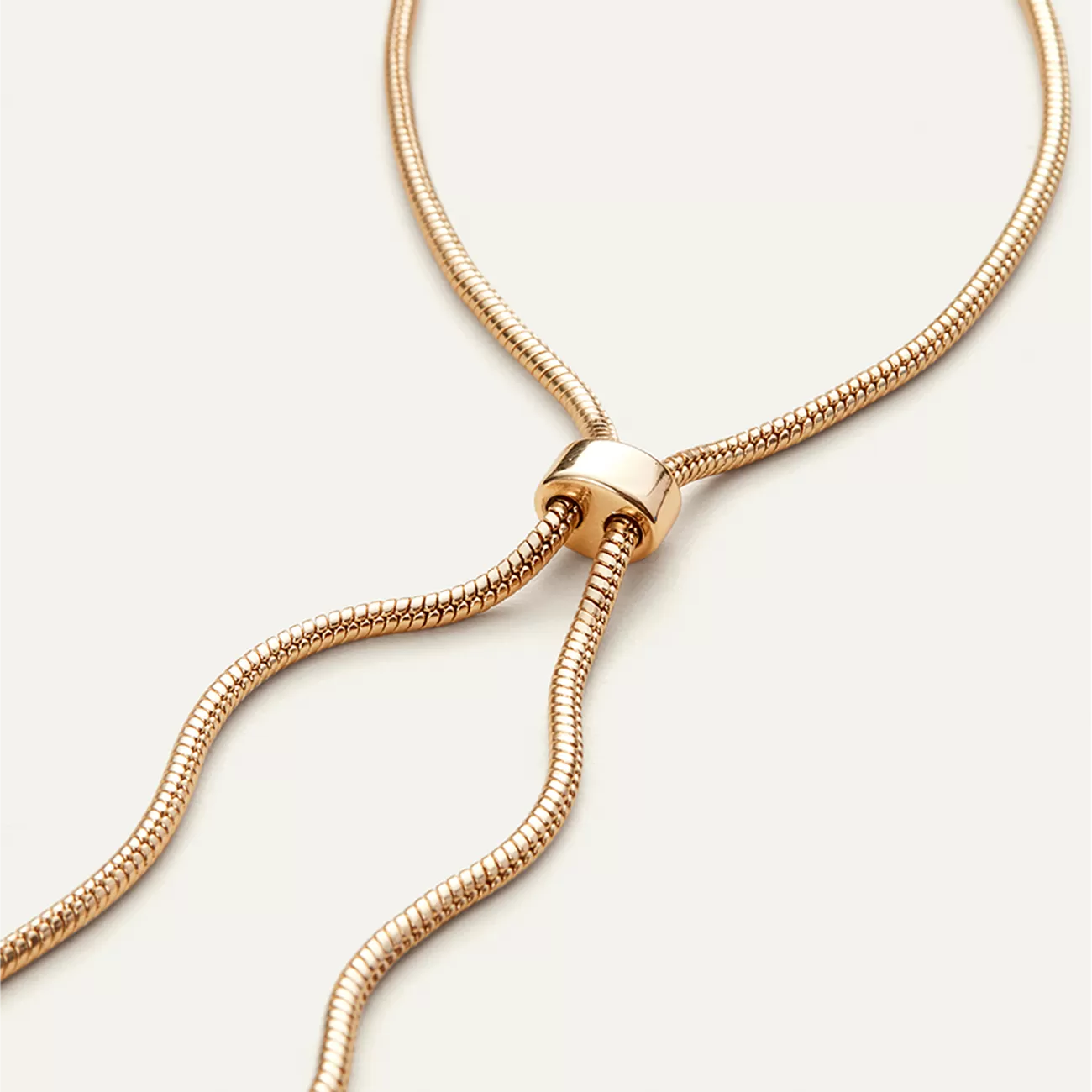 14K Gold Statement Ola Choker Necklace