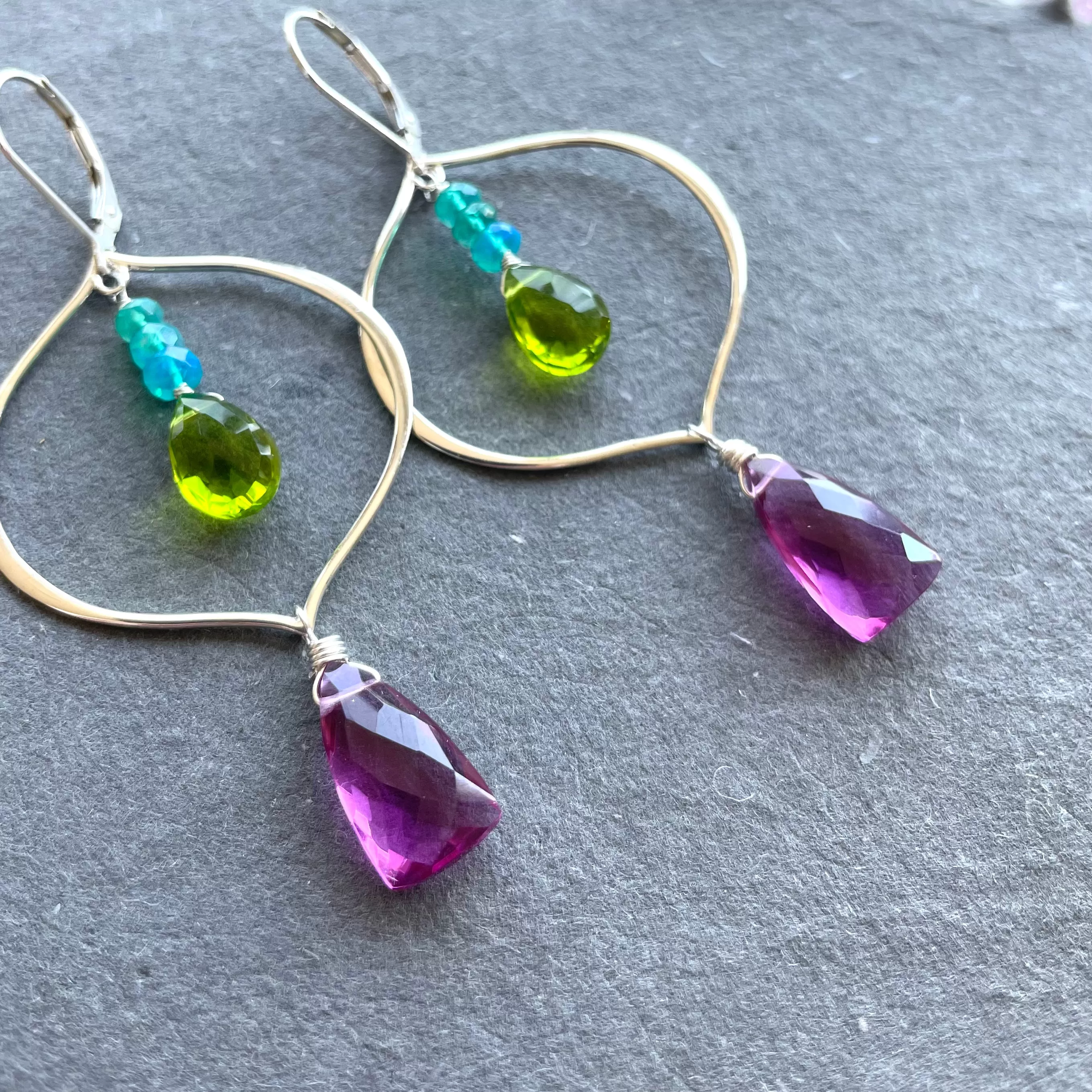 A Summer Vibe Hoop Earrings