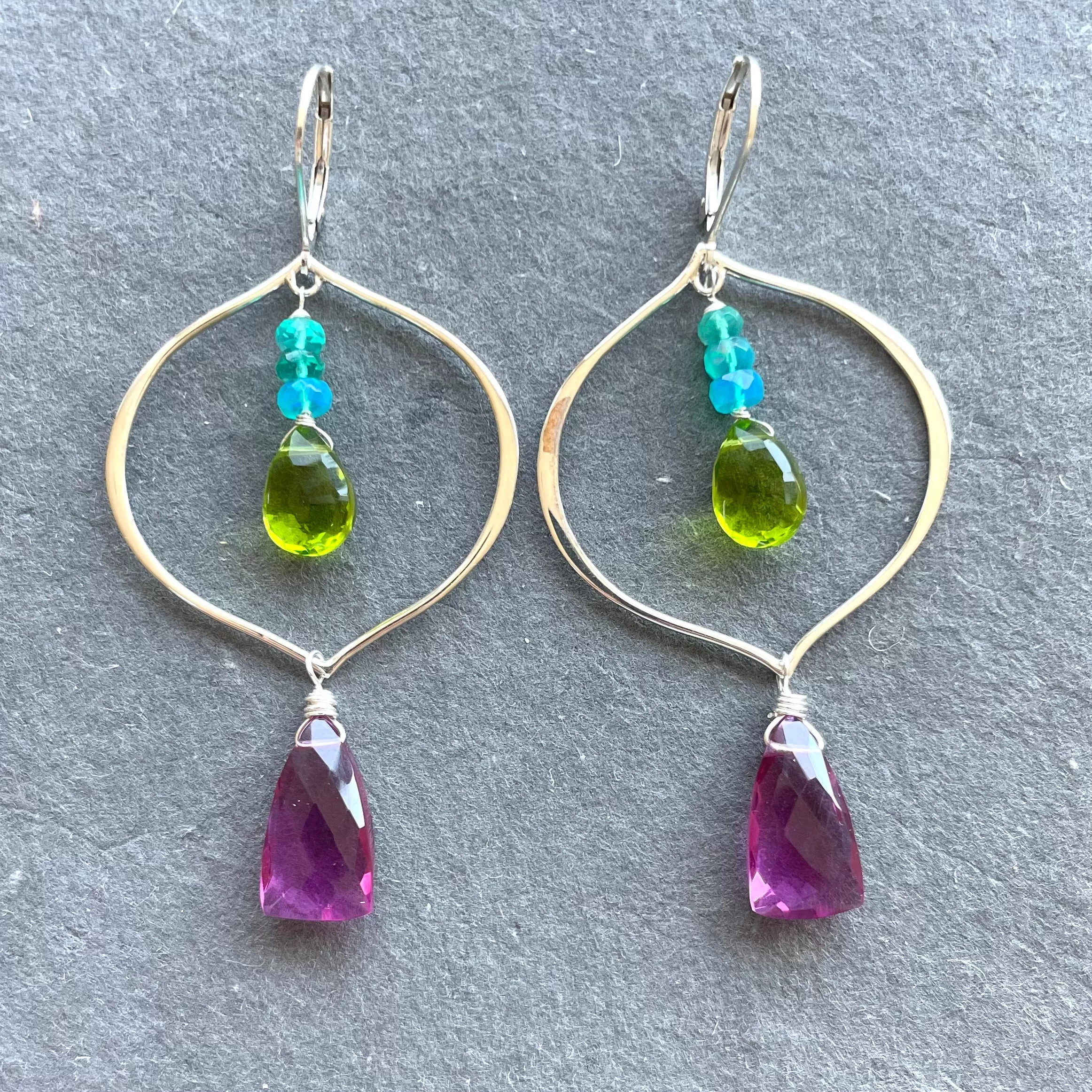 A Summer Vibe Hoop Earrings