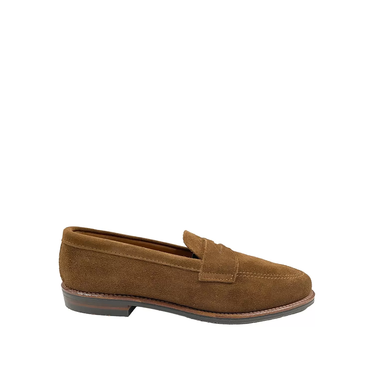 Alden 6221L Unlined Penny Loafer Snuff Suede