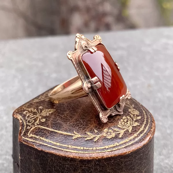 Antique Carnelian Ring