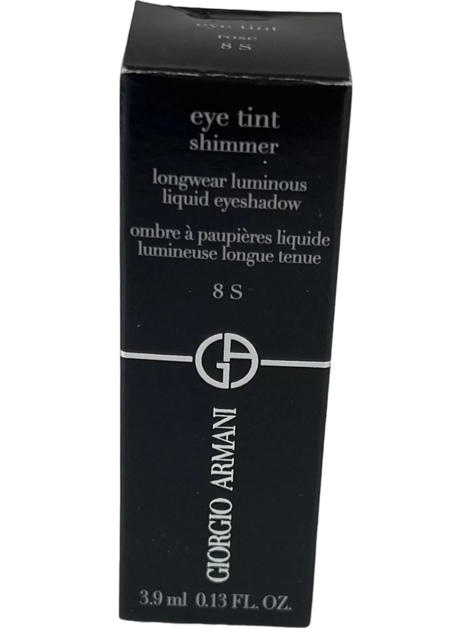 Armani Beauty Eye Tint Liquid Eyeshadow 8 Flannel Long-Lasting Shimmer 3.9 mL