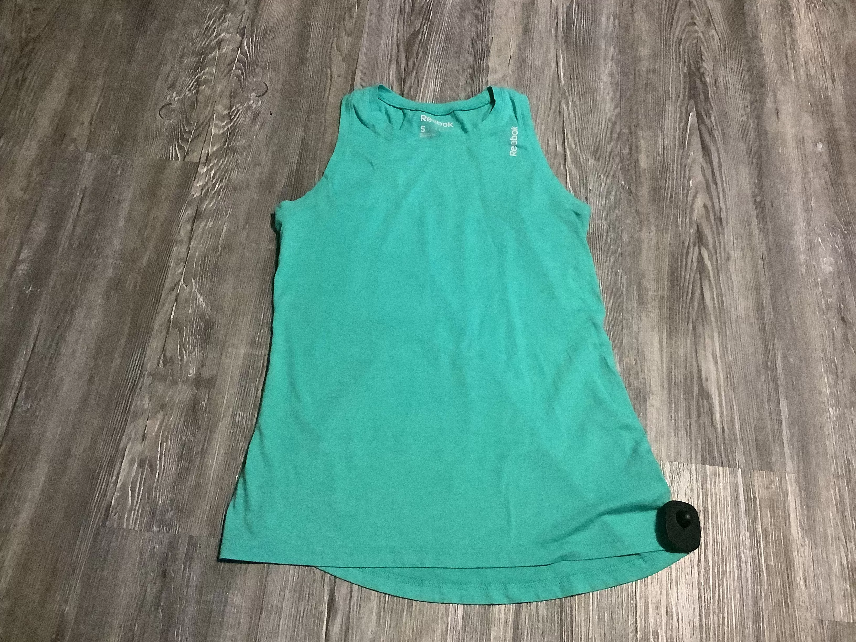 Athletic Tank Top By Reebok In Green, Size: S