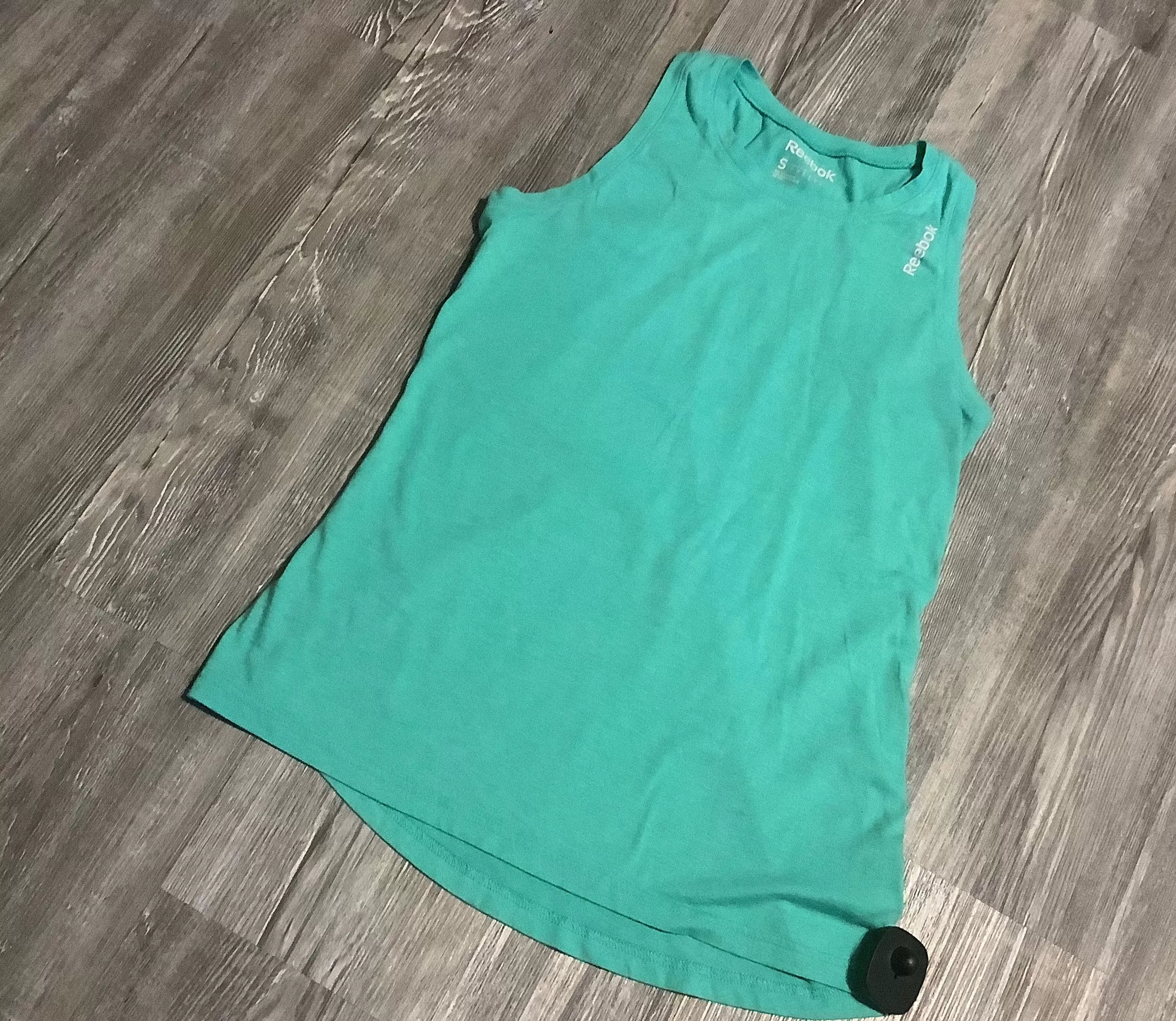 Athletic Tank Top By Reebok In Green, Size: S