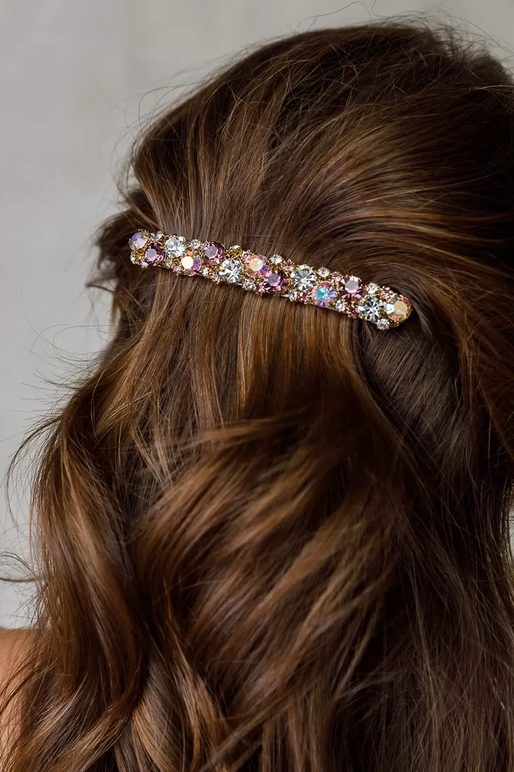 AUSTRIAN CRYSTAL BARRETTE