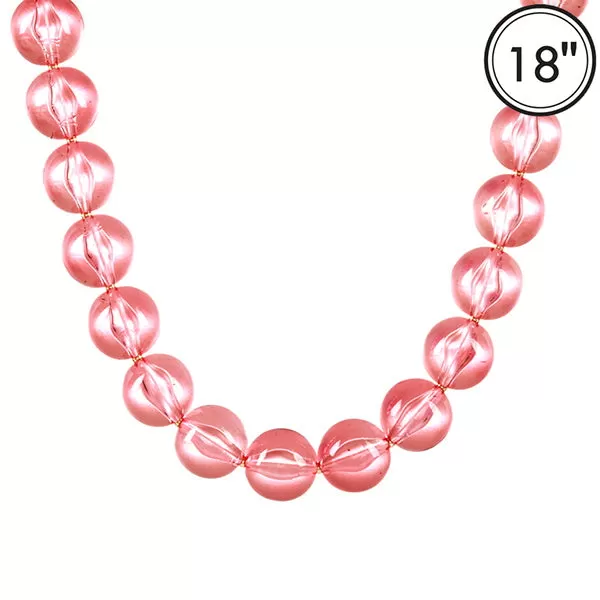 Barbie Theme Pearl Finish Necklace