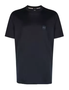 BOSS logo-appliqué cotton T-shirt