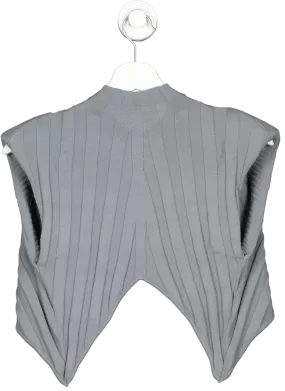 Camila Coelho Grey Ziya Top UK S