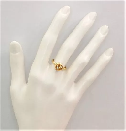 Citrine Maxi Ring