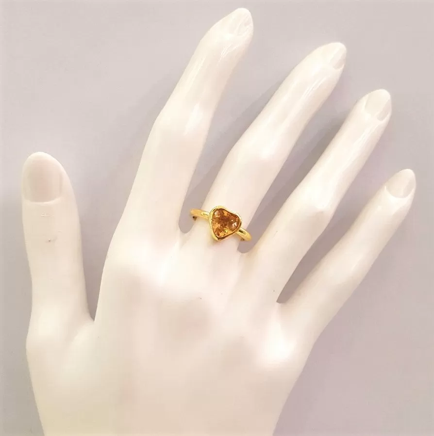 Citrine Maxi Ring