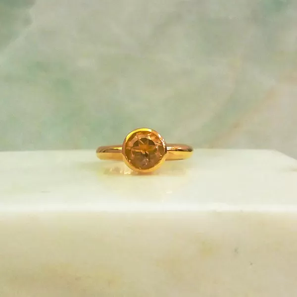 Citrine Maxi Ring