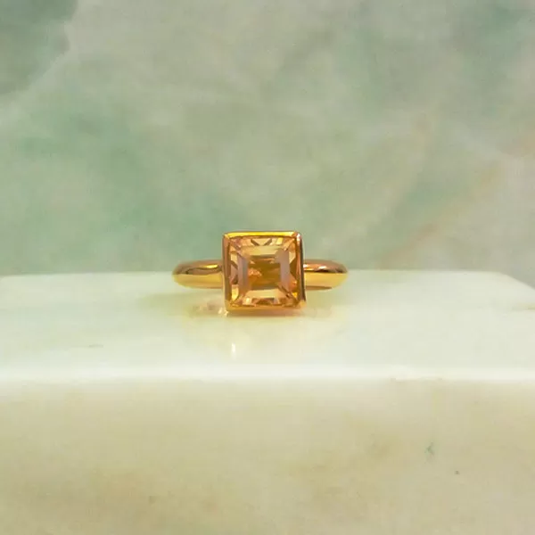 Citrine Maxi Ring