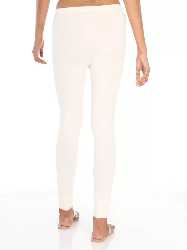 Classic White Leggings For Women