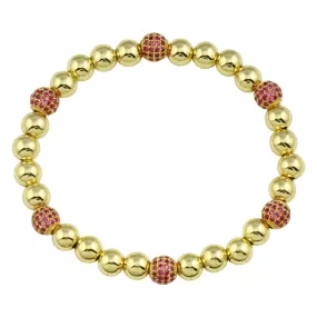 Fanciest Golden Color Ball Bracelets