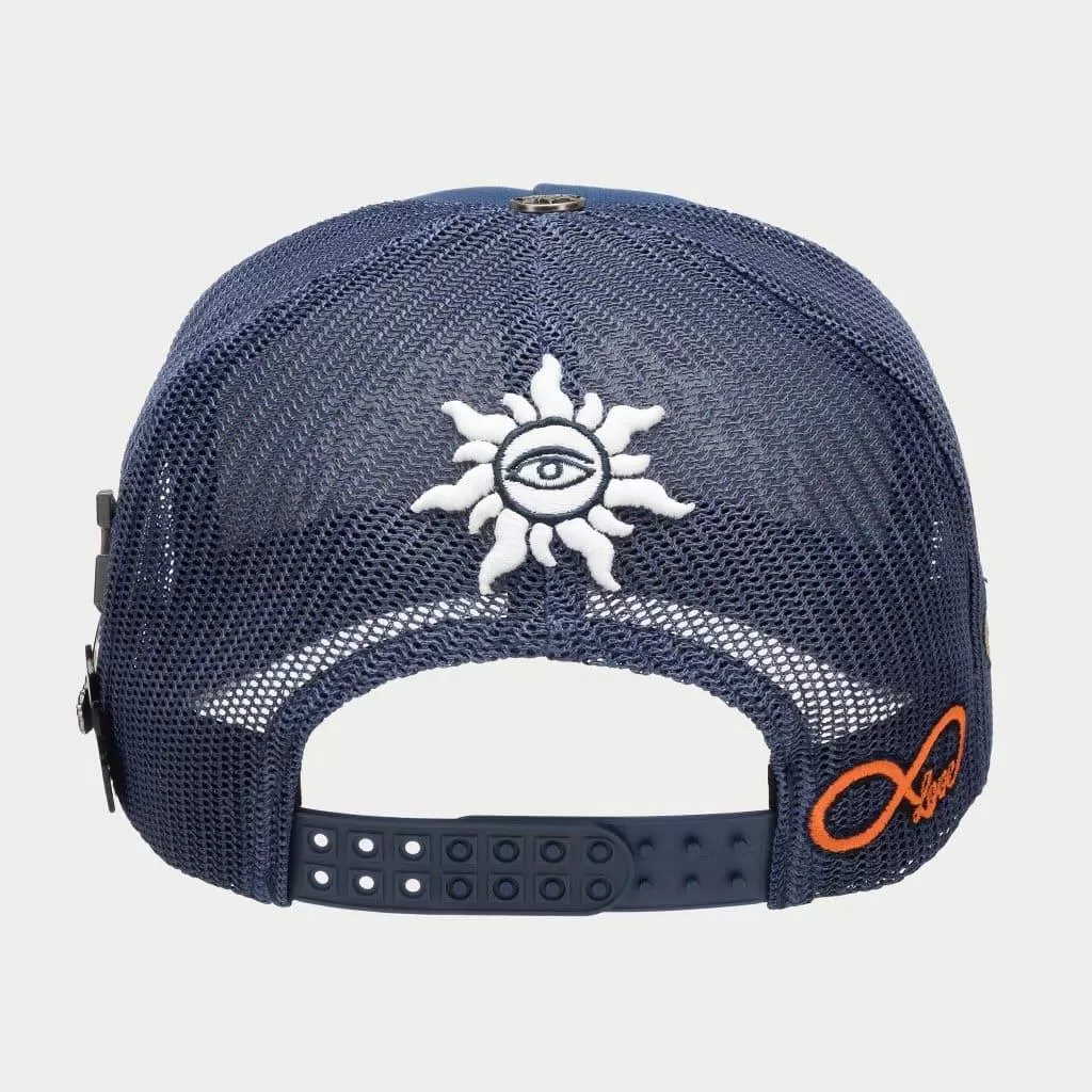 GODSPEED GS FOREVER TRUCKER HAT NAVY