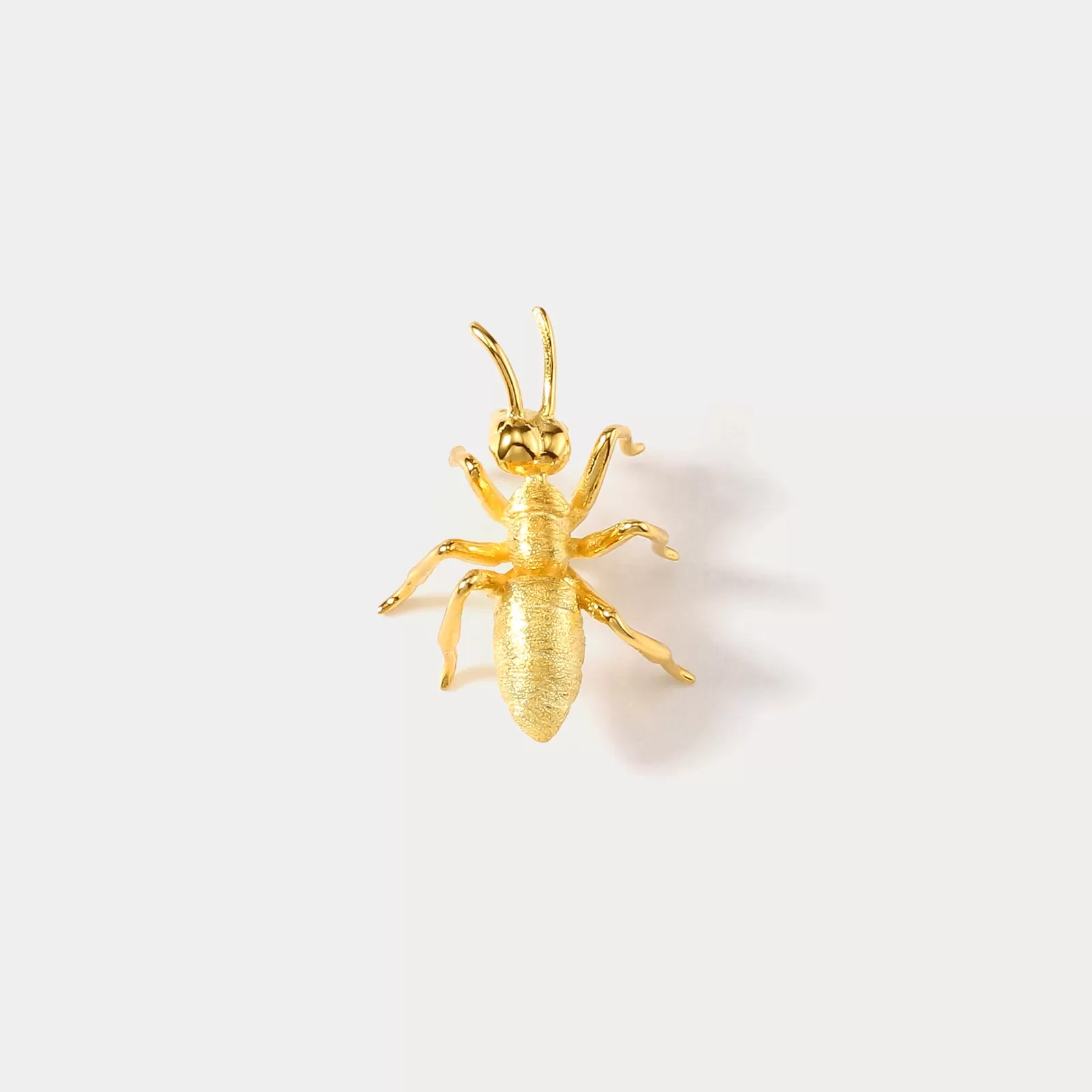 Gold Ant Brooch