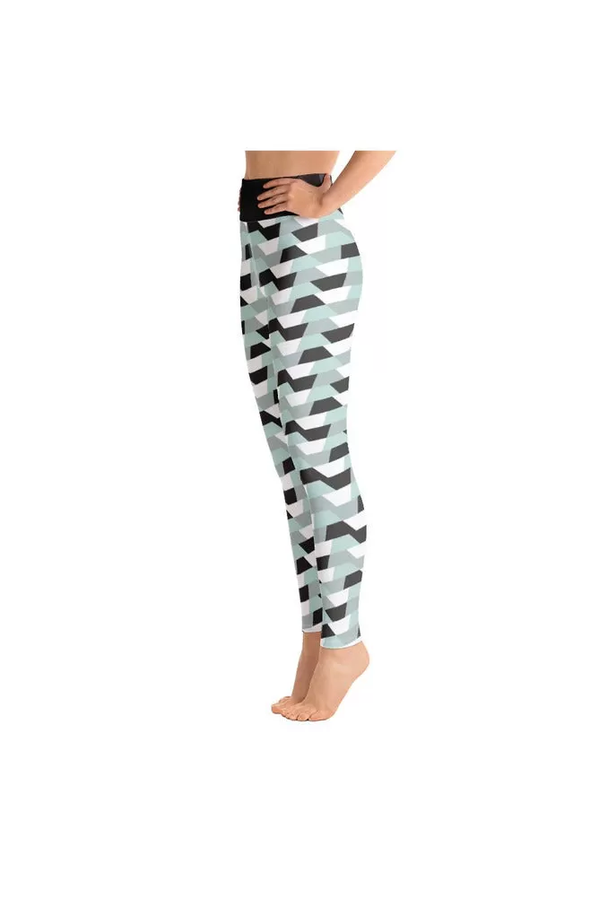 GRAY FOX RIBBON Yoga Leggings