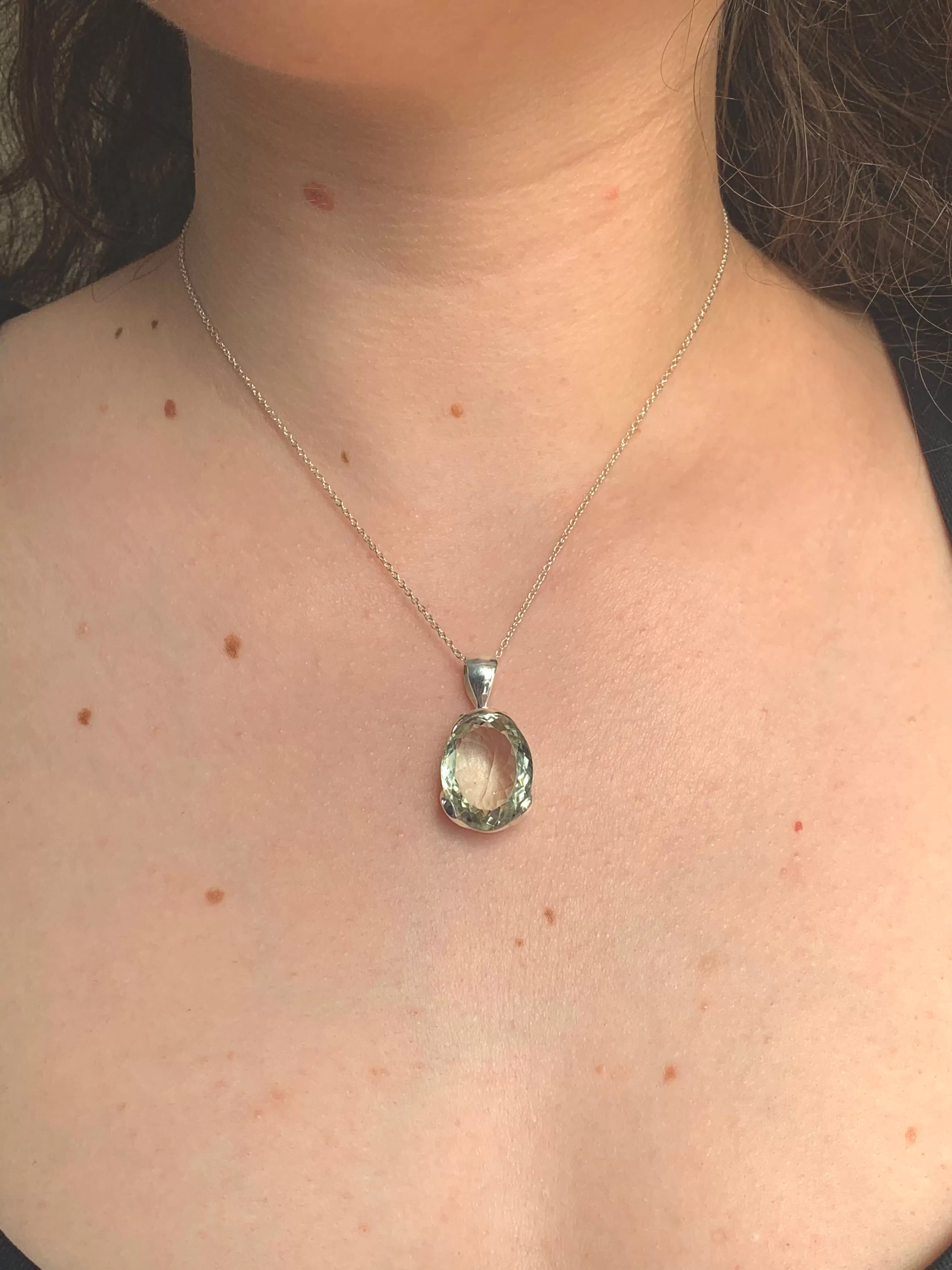 Green Amethyst Vahalis Pendant