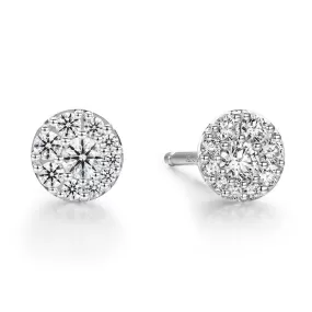 HEARTS ON FIRE Tessa Diamond Circle Earrings