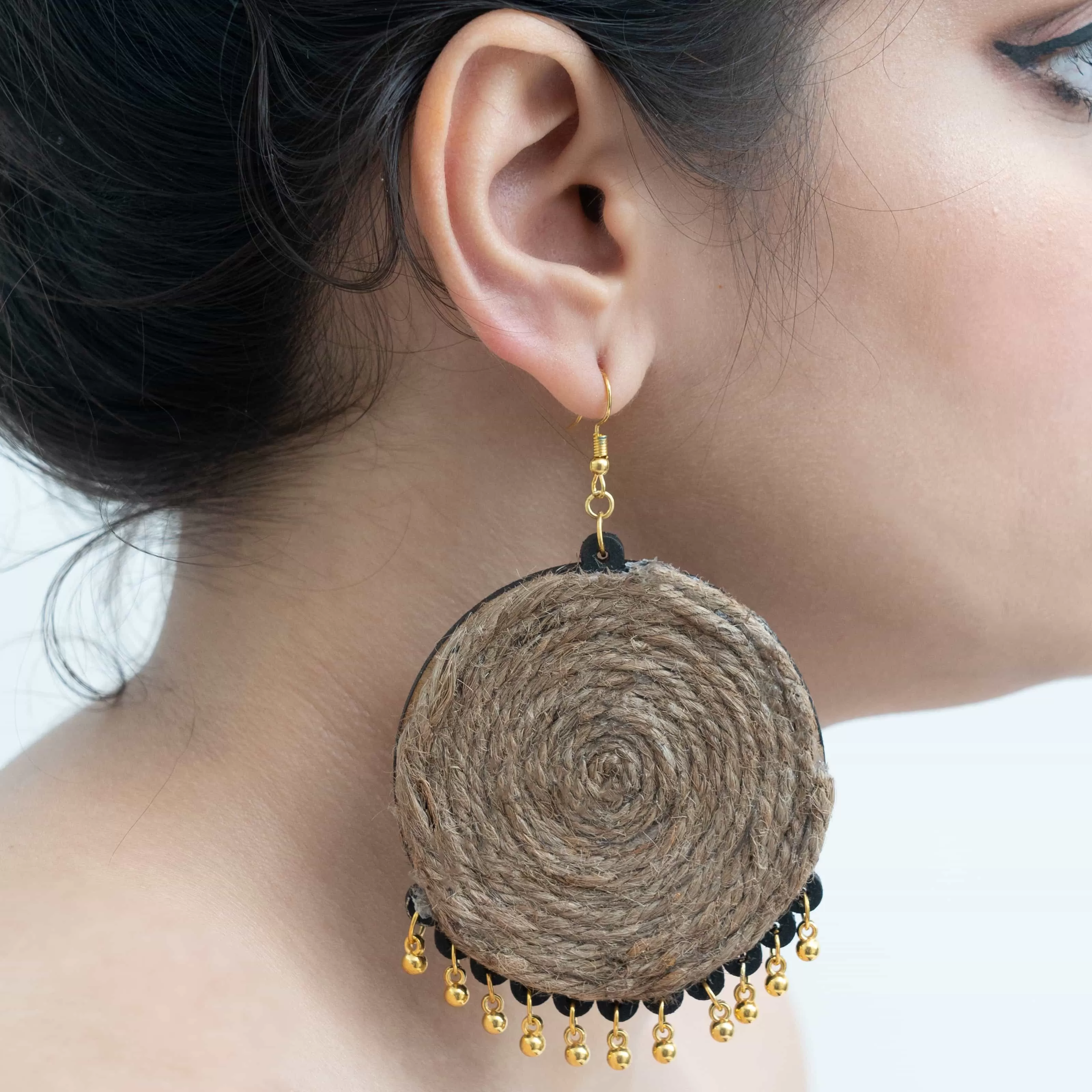 Jute Earring