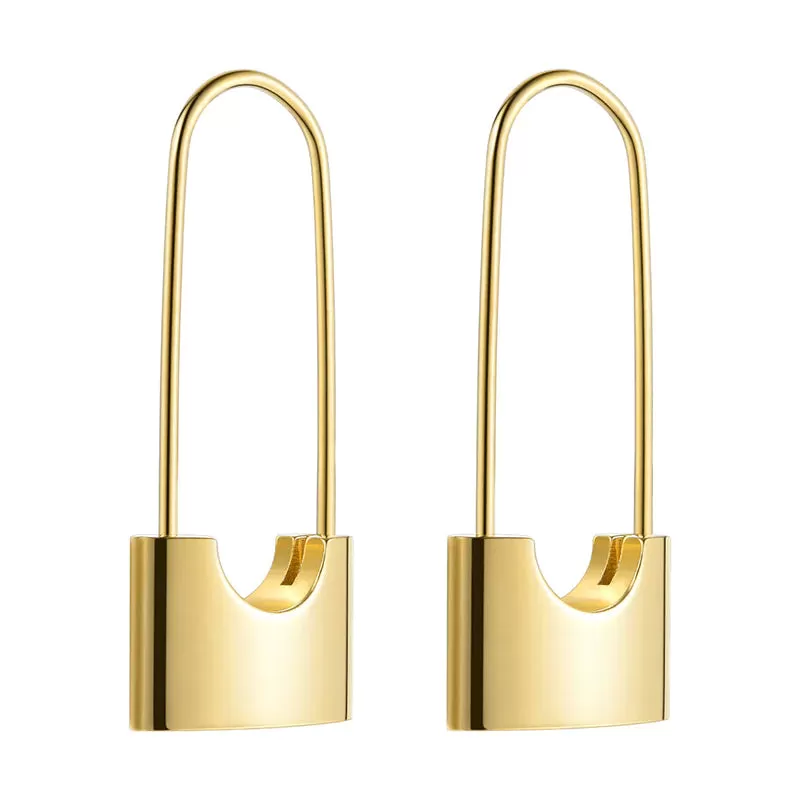 Lock Earrings