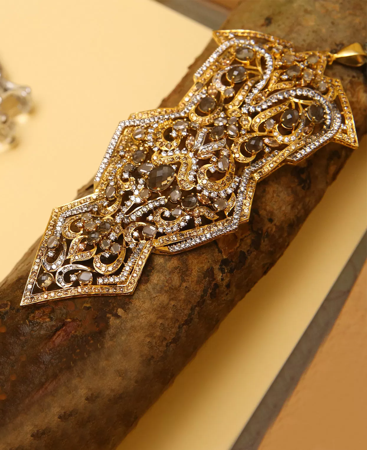 Long V shaped Regal Pendant