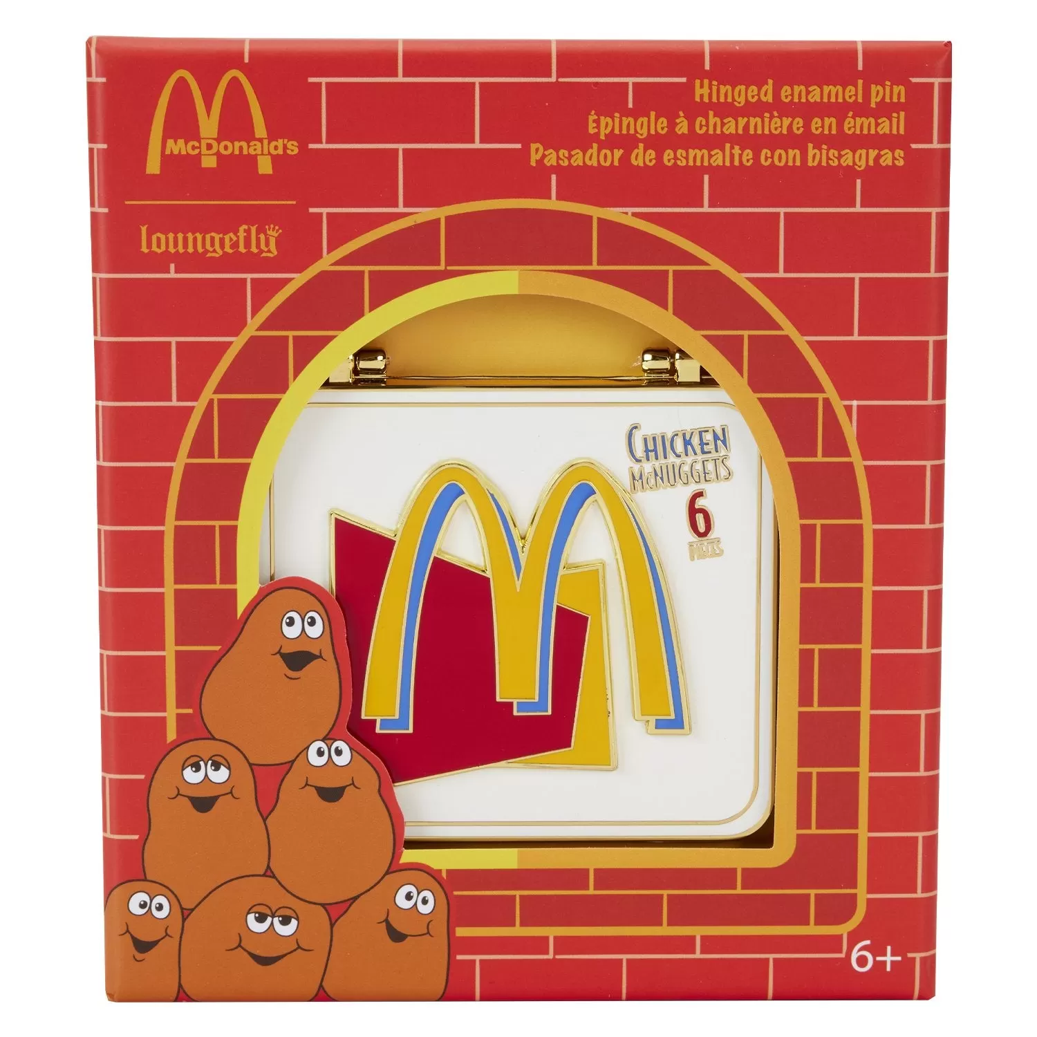 Loungefly McDonald's Happy Meal 3 Collector Box Pin