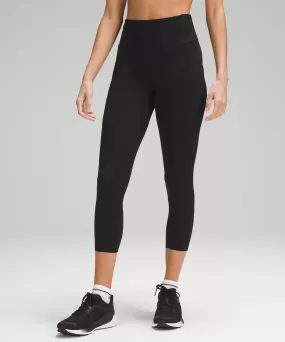 LULULEMON BLK FAST AND FREE HR 23