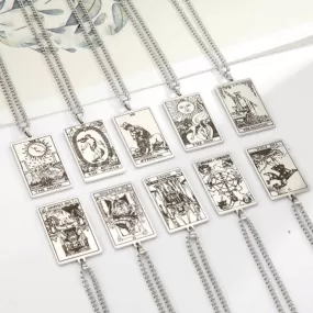 Major Arcana Tarot Card Necklaces