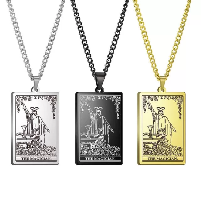 Major Arcana Tarot Card Necklaces