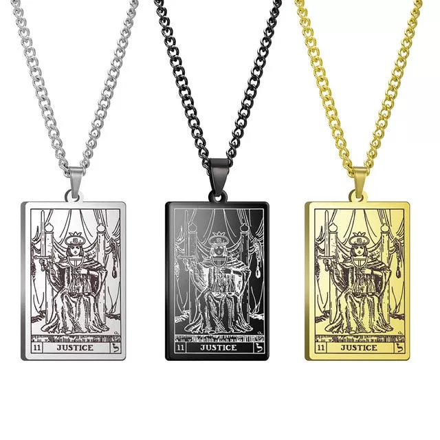 Major Arcana Tarot Card Necklaces