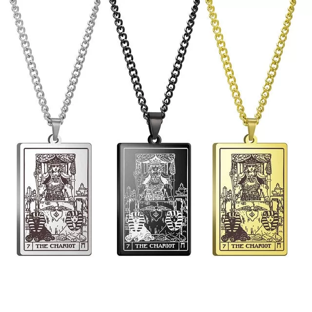 Major Arcana Tarot Card Necklaces