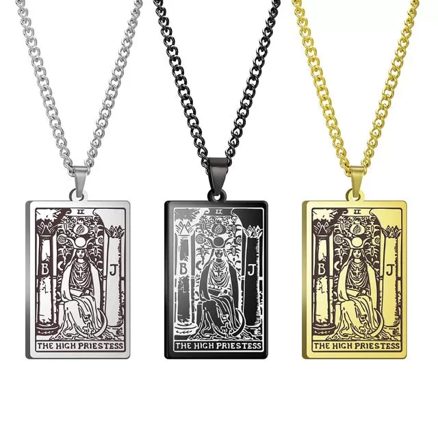 Major Arcana Tarot Card Necklaces