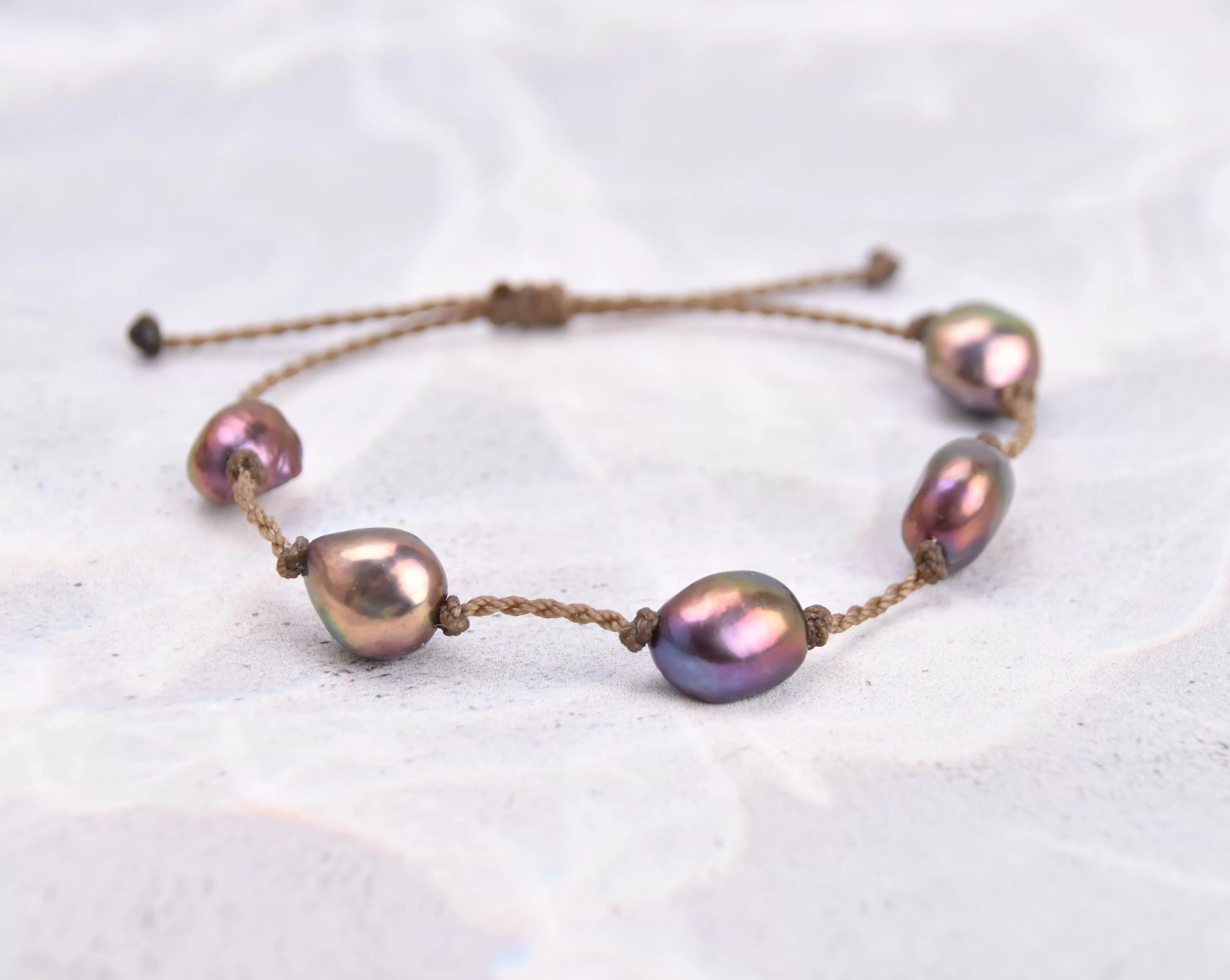 Mermaid   Peacock Pearl Bracelets