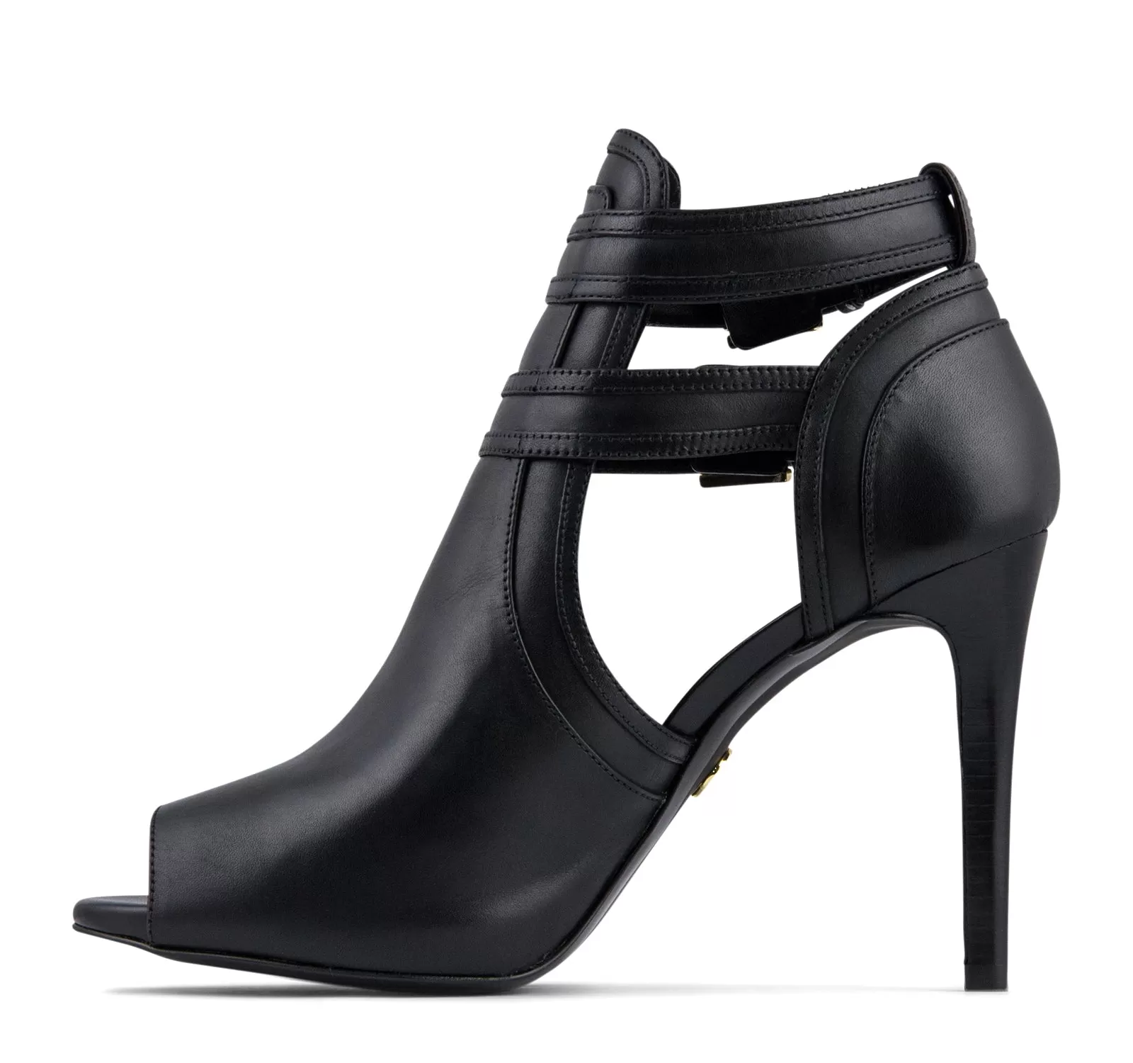 Michael Kors Blaze Open Toe Women's Bootie in Black