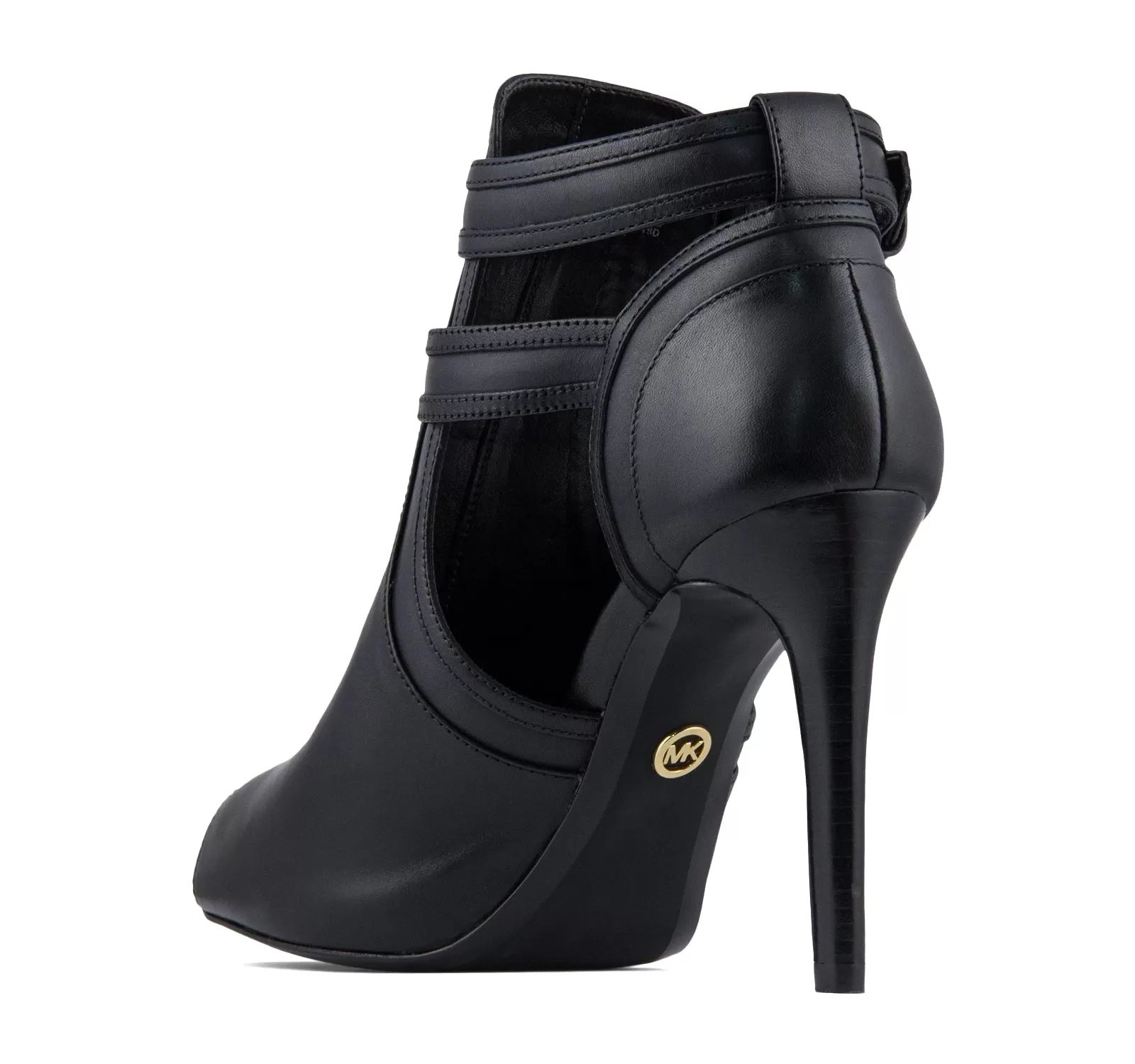 Michael Kors Blaze Open Toe Women's Bootie in Black