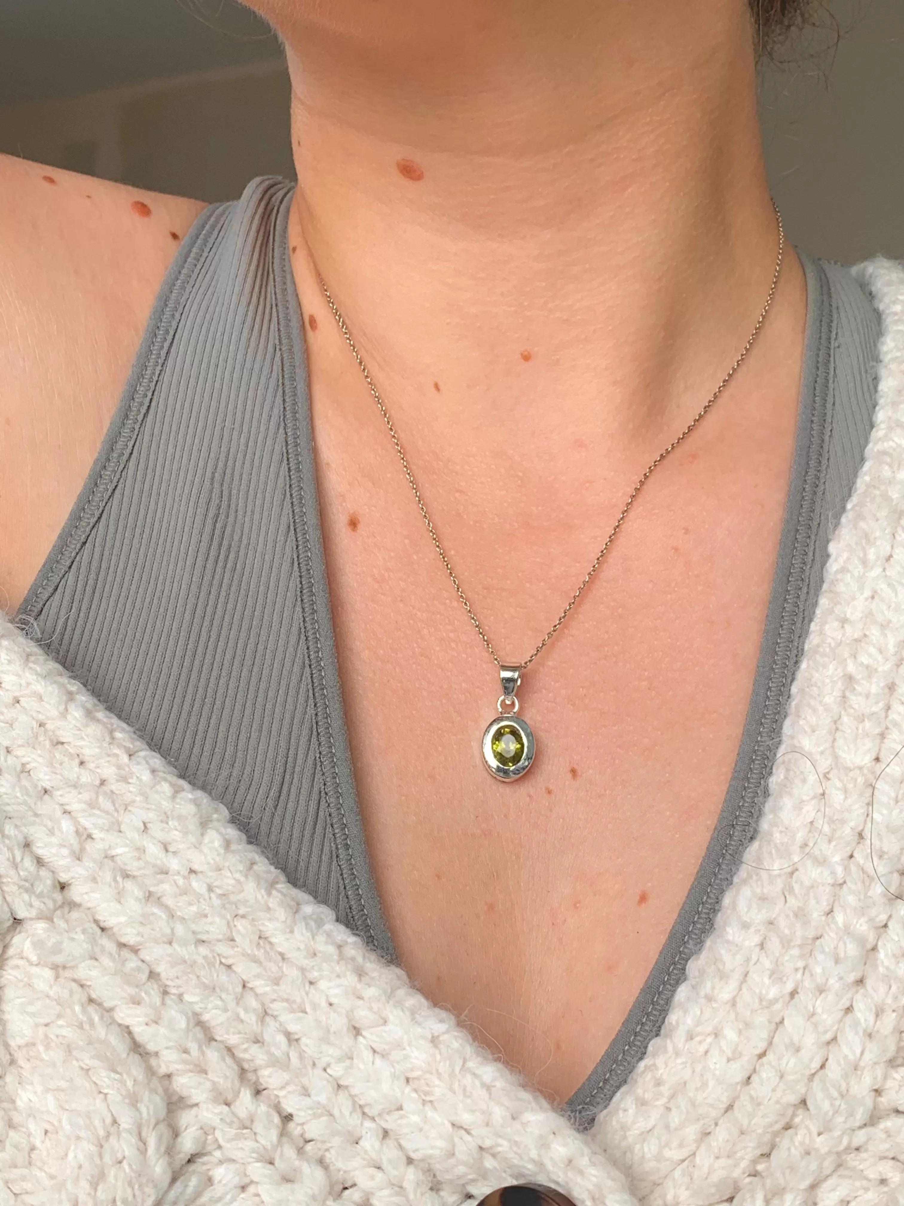 Peridot Devin Pendant