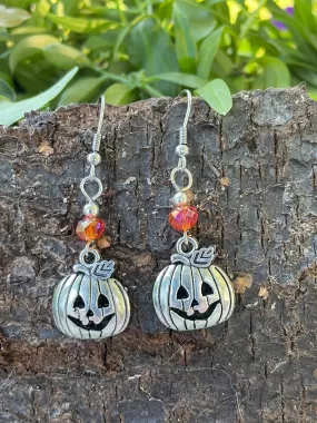 Pumpkin Earrings