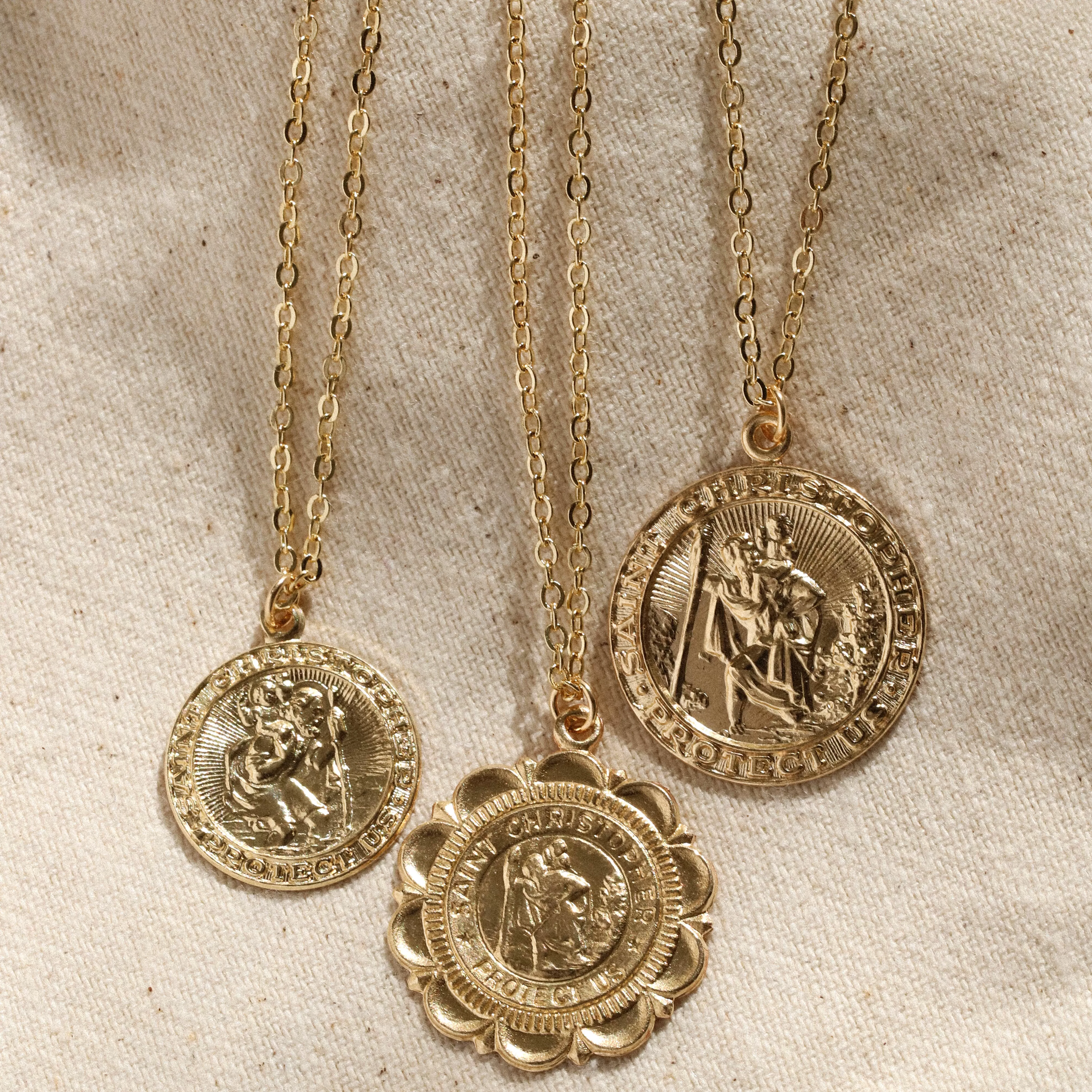 Saint Christopher Necklace - Medium