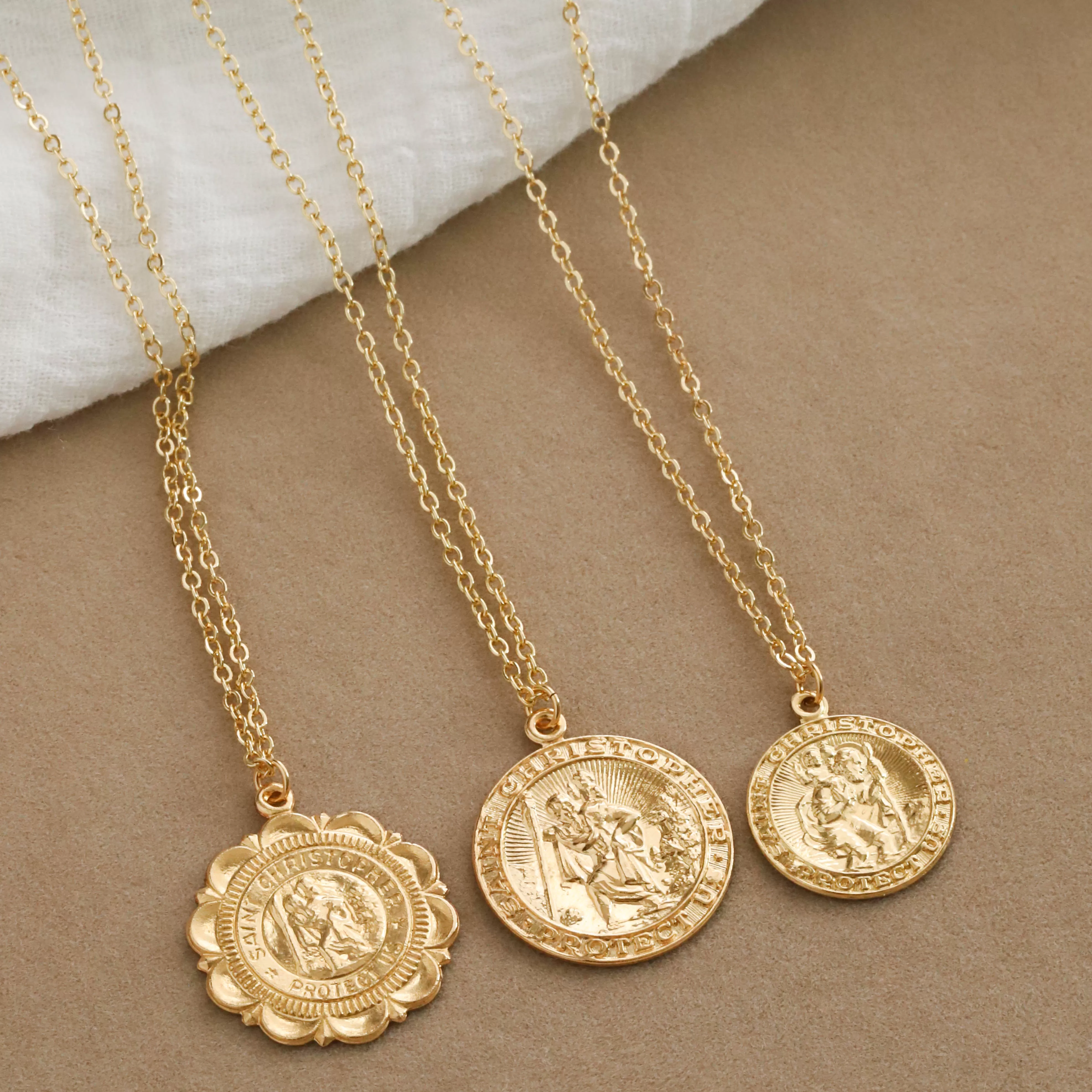 Saint Christopher Necklace - Medium