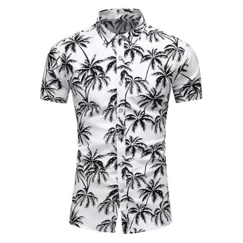 Summer short sleeve button up